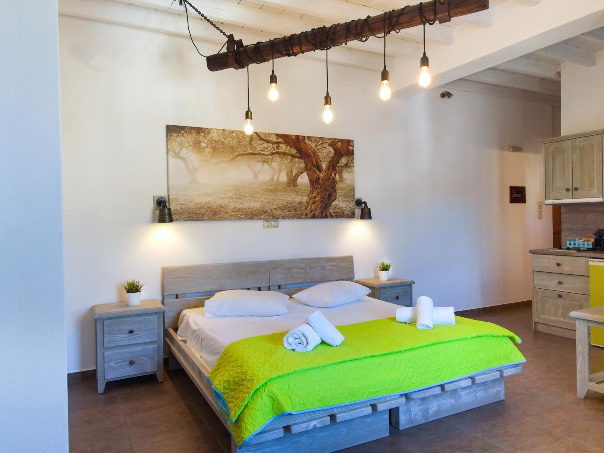 Aparthotel Mistral-Patmos Skála Exterior foto